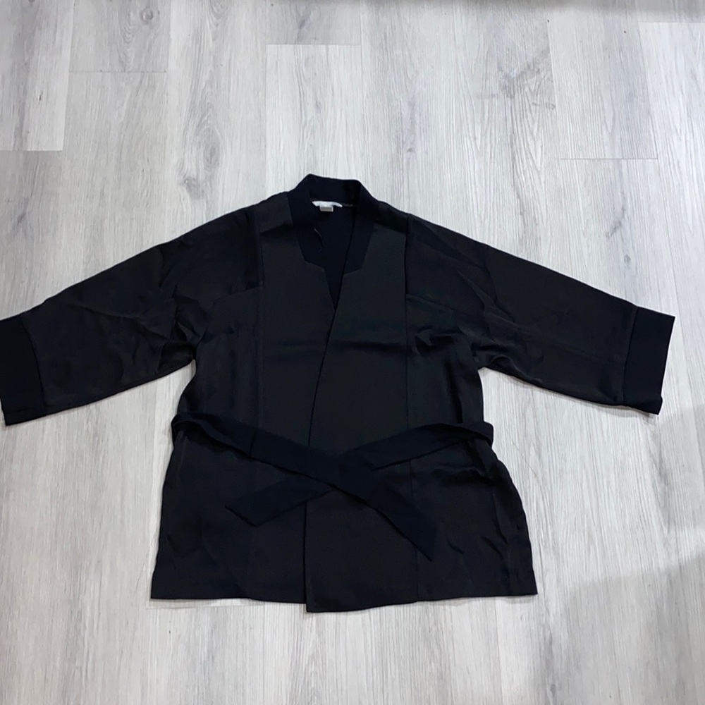 H&M kimono style black blazer sz M